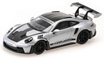 Porsche 911 GT3 RS (992) 2022 (Silver) (black wheels)