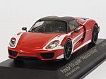 Porsche 918 Spyder Weissach Package Le Mans Racing Design 2015 (Red)