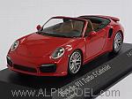 Porsche 911 Turbo S Cabriolet 2013 (Indian Red) by MINICHAMPS
