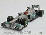 Mercedes AMG W03 2012 Michael Schumacher
