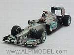 Mercedes F1 W03 AMG GP Belgiium 2012 - Michael Schumacher 300th GP