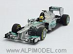 Mercedes AMG Petronas F1 Team Showcar 2013  Lewis Hamilton