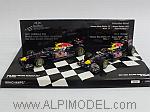 Red Bull RB7 2-car set - Constructor World Champion 2011 Sebastian Vettel - Mark Webber