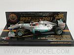 Mercedes GP F1 Michael Schumacher Spa 1991/2011 20th Anniversary Collection