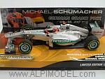 Mercedes F1 Showcar 2012 Michael Schumacher Special Edition GP Germany