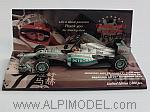 Mercedes AMG F1 W03 Last GP Brasil 2012 Michael Schumacher - Special Edition