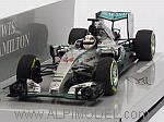 Mercedes W06 AMG F1 Hybrid Winner GP Belgium 2015 World Champion Lewis Hamilton (HQ Resin)