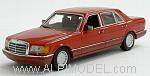 Mercedes 560 SEL 1989 (Signal Red)