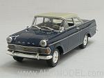 Opel Rekord P2 Coupe 1960 (Royal Blue/Alabaster Grey)