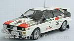Audi Quattro Winner Rally of Portugal 1982 Mouton - Pons