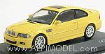 BMW M3 Coupe 2000 (Dakar yellow) (with engine details)