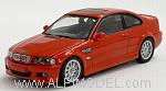 BMW M3 2001 Red (Imola Red II)(with engine detail)