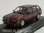 BMW Serie 3 Touring E30 1989 (Dark Red Metallic)