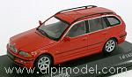 BMW 328i Touring 1999 (red) with engine details