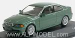 BMW 328 Ci Coupe 1999 (green metallic) with engine details