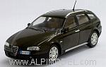 Alfa Romeo Crosswagon 2004 Olive Metallic  'Minichamps car collection'