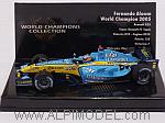 Renault R25 World Champion 2005 World Champion Fernando Alonso 'World Champions Collection'