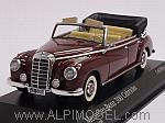 Mercedes 300 Cabriolet W186 1952 (Middle Red) by MINICHAMPS