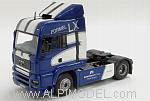 MAN TG-A LX truck Blue Metallic