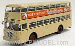 Buessing D2U 2-deck bus 1955 'Schultheiss Bier'