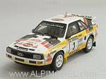 Audi Quattro #3 Rally Monte Carlo 1985 Rohrl - Geistdorfer