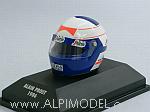 Helmet Alain Prost 1986  (1/8 scale - 3cm)