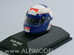 Helmet Alain Prost 1991  (1/8 scale - 3cm)