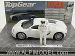 Bugatti Veyron 2009 'Top Gear' with 'The Stig' figurine