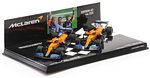 McLaren MCL35M Set GP Italy 2021 Winner Ricciardo + 2nd Norris by MINICHAMPS