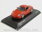 Porsche Cayman 2005 (Indian Red)  (1/64 scale)