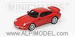 Porsche 911 Turbo (Type 993) 1995 (Red) (H0-1/87 scale - 5cm)