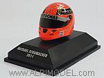 Helmet Michael Schumacher 2011 (Minichamps- Schuberth) (1/8 scale- 3cm)