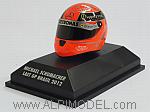 Helmet Michael Schumacher Last GP - Brasil 2012 (Minichamps- Schuberth) (1/8 scale- 3cm)