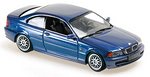BMW Serie 3 Coupe (E46) 1999 (Blue Metallic)  'Maxichamps' Edition by MINICHAMPS