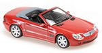 Mercedes SL-Class (R230) 2001 (Red)  'Maxichamps' Edition by MINICHAMPS