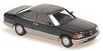 Mercedes 560 SEC (C126) 1986 (Black)  'Maxichamps' Edition by MINICHAMPS