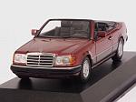 Mercedes 300 CE-24 Cabriolet 1991 (Red Metallic) 'Maxichamps' Edition