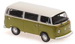 Volkswagen T2 Bus 1972 (White/Green)  'Maxichamps' Edition