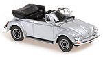 Volkswagen Beetle 1303 Cabriolet 1979 (Silver) 'Maxichamps' Edition by MINICHAMPS