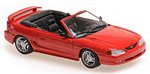 Ford Mustang Cabriolet 1994 (Red) 'Maxichamps' Edition