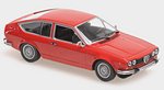 Alfa Romeo Alfetta GTV 1976 (Red) 'Maxichamps' Edition by MINICHAMPS