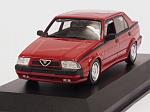 Alfa Romeo 75 V6 3.0 America 1987 (Red)  'Maxichamps' Edition