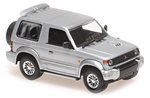 Mitsubishi Pajero SWB 1991 (Silver) 'Maxichamps' Edition by MINICHAMPS