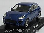 Porsche Macan S 2013 (Blue Metallic) Porsche Promo