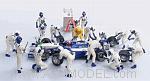 Williams BMW FW24 Montoya 2002 car with all Pit Stop sets (17 figures)
