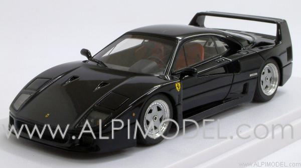 makeup Ferrari F40 Street 1988 (Black) (1/43 scale model)