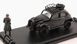 Volkswagen Typ 82E (Black) with figurine by MINIMINIERA