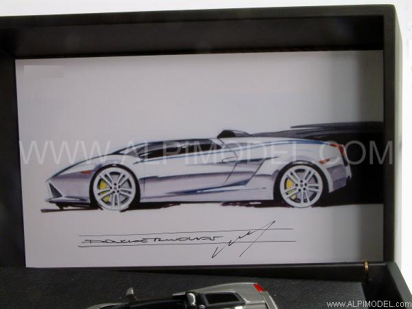 Lamborghini Concept S by Luc Donckerwolke  (Grey Metallic) SPECIAL LIMITED EDITION 100pcs by mr-collection