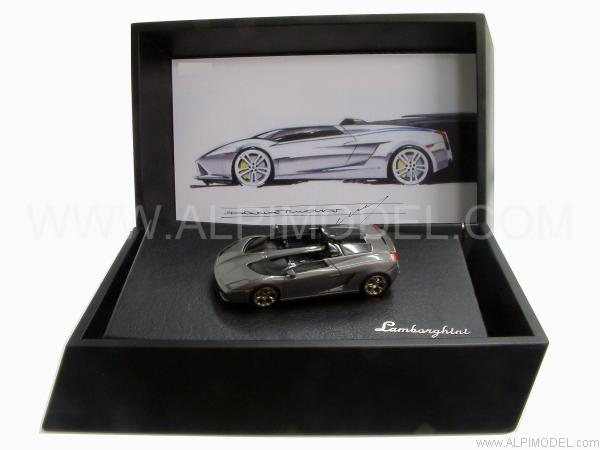 Lamborghini Concept S by Luc Donckerwolke  (Grey Metallic) SPECIAL LIMITED EDITION 100pcs by mr-collection