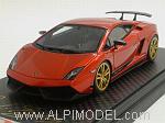 Lamborghini Gallardo LP570-4 (Red Met./Gold wheels) Exclusive Limited Edition 15 pcs. for AlpiModel